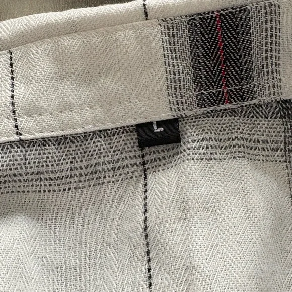 SHEIN Mens Plaid Flannel Size L Lightweight Layering Piece Long Sleeve - Picture 8 of 8